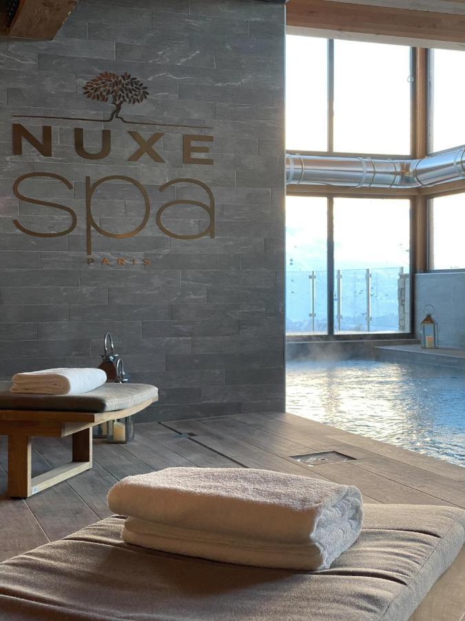 Ours Blanc Hotel & Spa 圣马丁德贝尔维尔 外观 照片