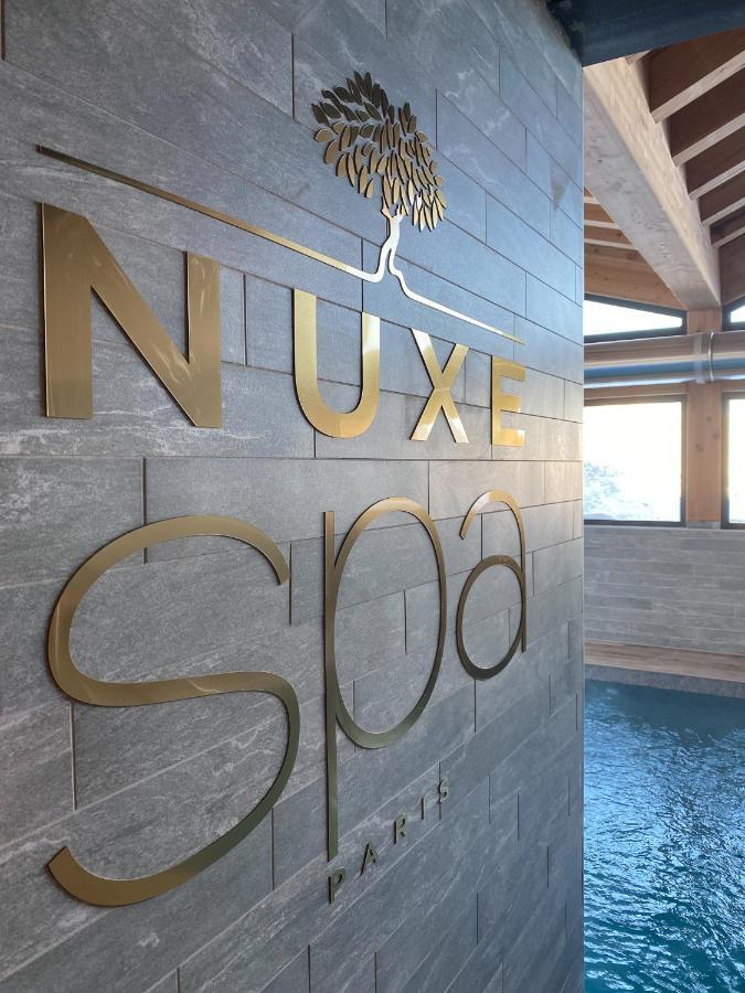 Ours Blanc Hotel & Spa 圣马丁德贝尔维尔 外观 照片