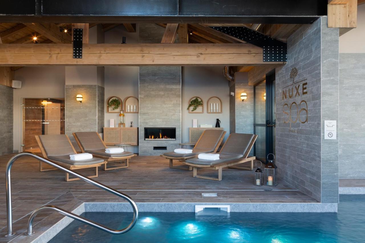 Ours Blanc Hotel & Spa 圣马丁德贝尔维尔 外观 照片